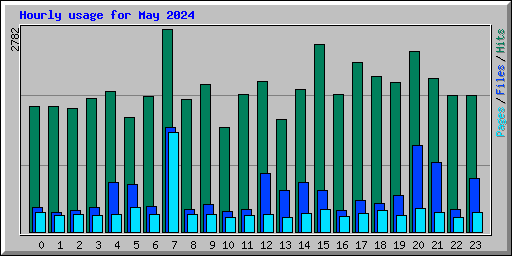 Hourly usage for May 2024